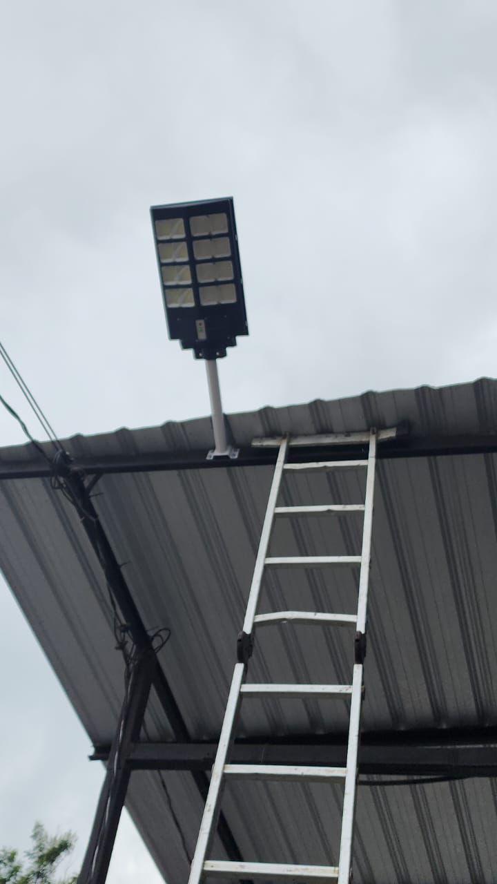 Iluminación solar para nave industrial